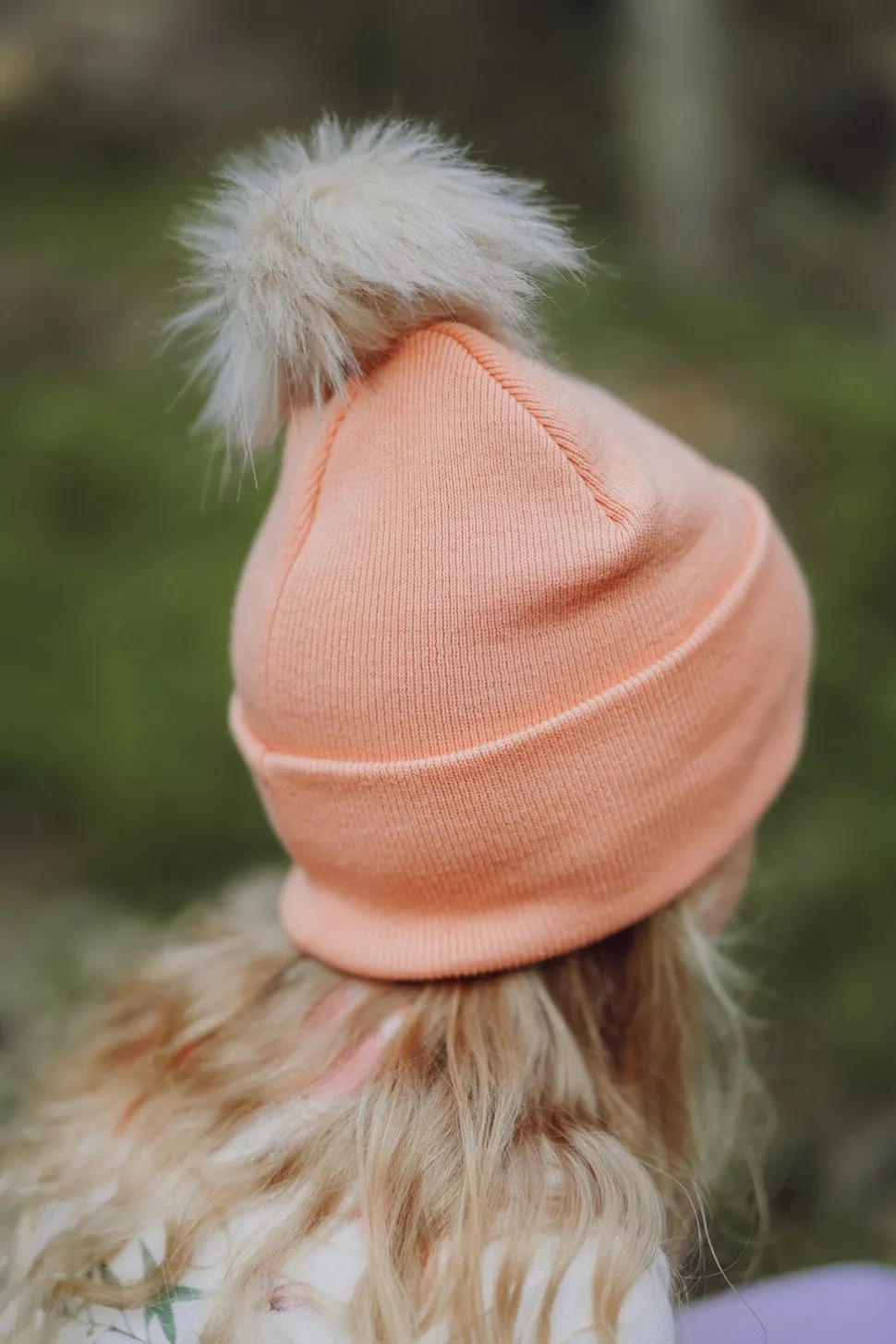 CRYSTAL BEANIE -PUUVILLAPIPO | MILKY APRICOT