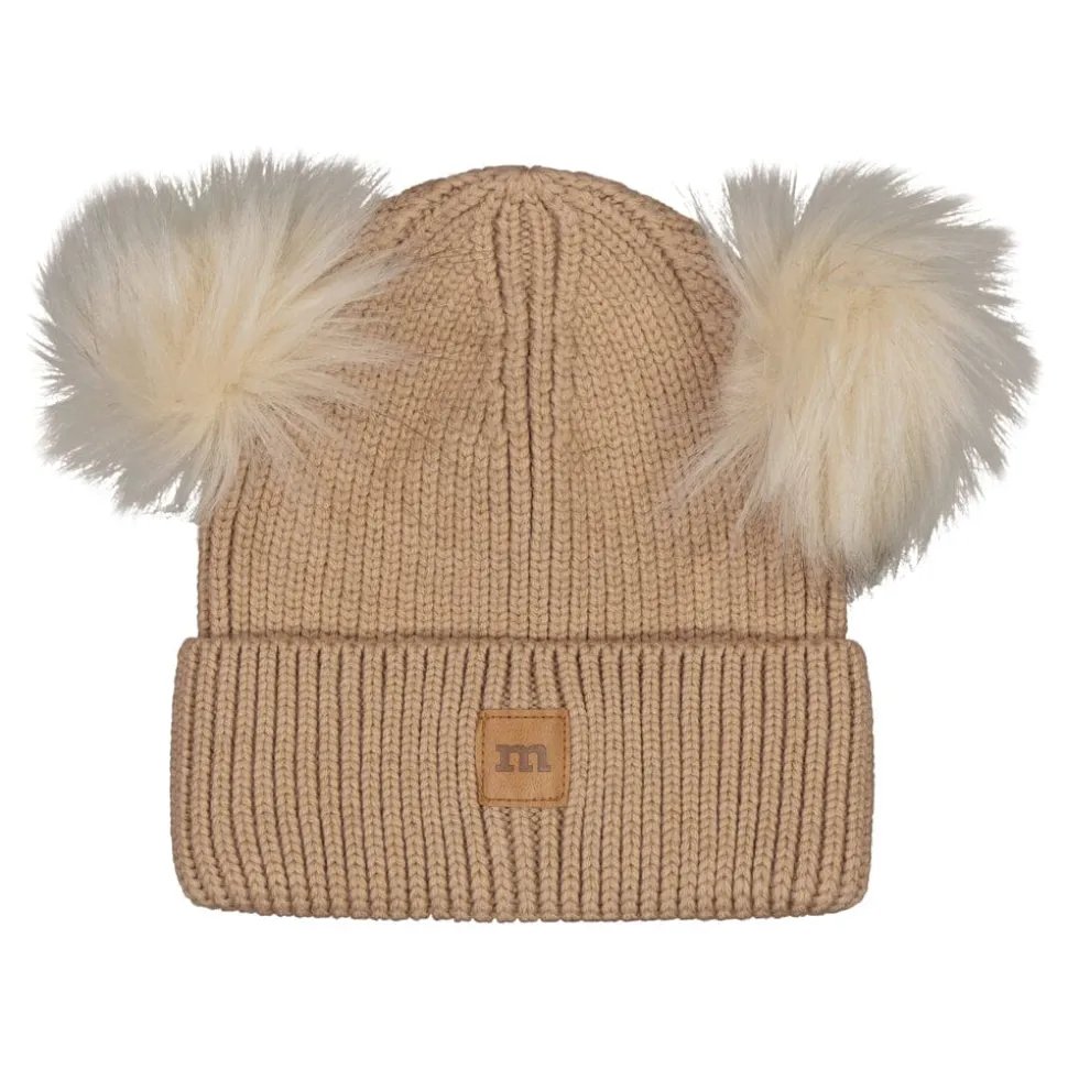 DOUBLE POM POM -MERINOVILLAPIPO | PEANUT BUTTER