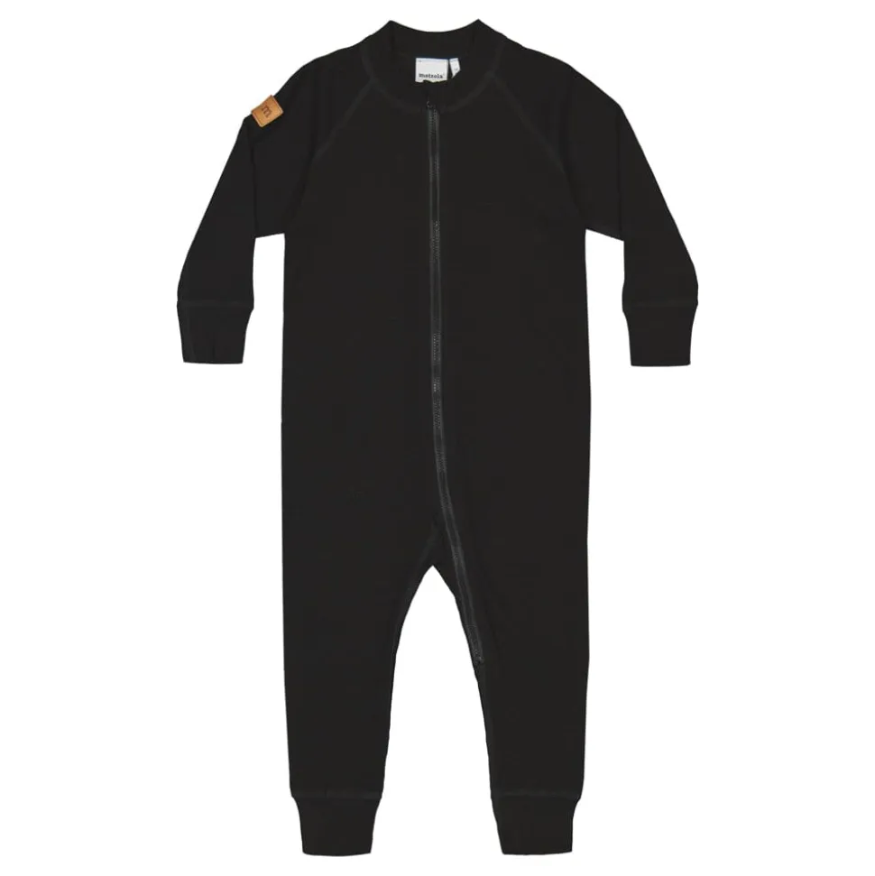 MERINO RIB -MERINOVILLAHAALARI | BLACK