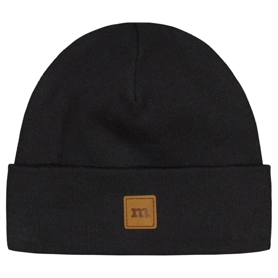 RIB BEANIE -PIPO | BLACK