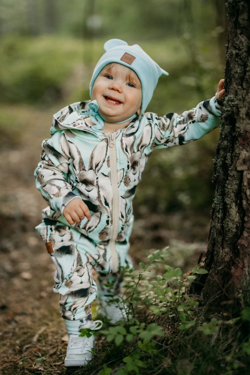 RIB BEAR BABY BEANIE -PIPO | OCEAN